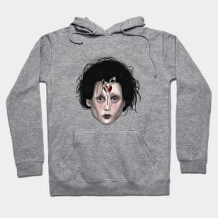 Edward Scissorhands pink Hoodie